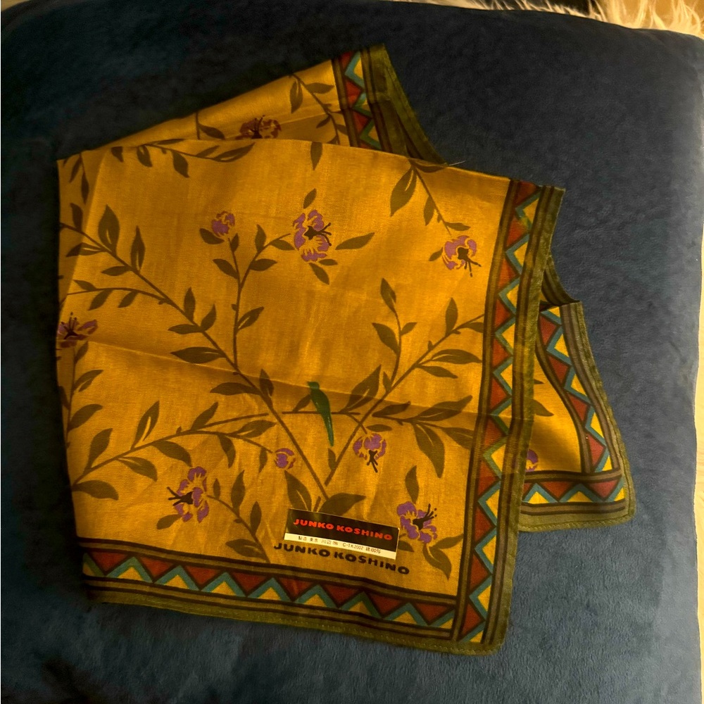 Junko Koshino Scarf AUTHENTIC NWT